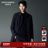 风衣羽绒服 报喜鸟秋冬季 新款 男士 商务休闲白鹅绒内胆上衣外套