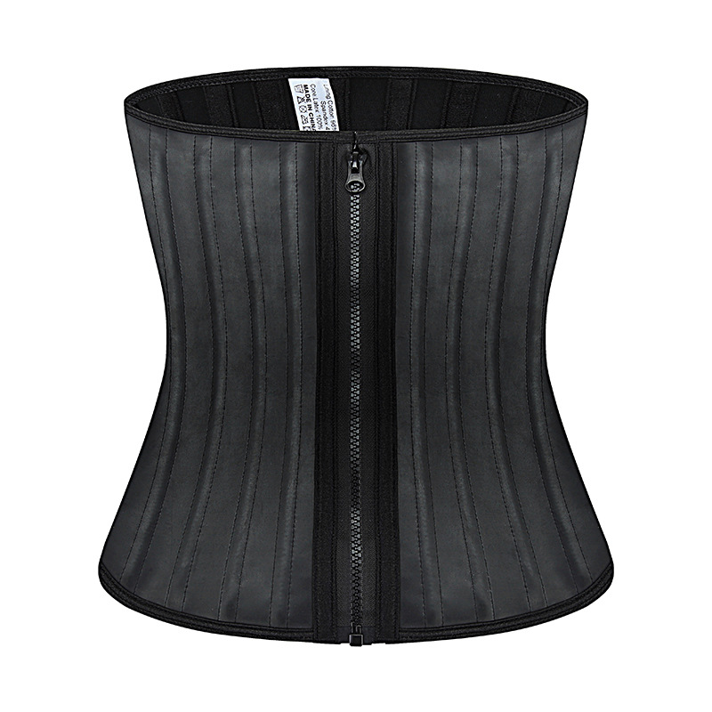 乳胶运动塑腰带25钢骨运动束腰带塑形健身腰封产后收腹带女塑身衣