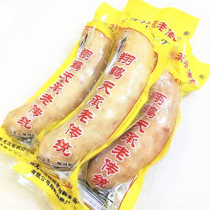 鹤岗翔鹤老传统香肠东北蒜味肠 鹤岗特产