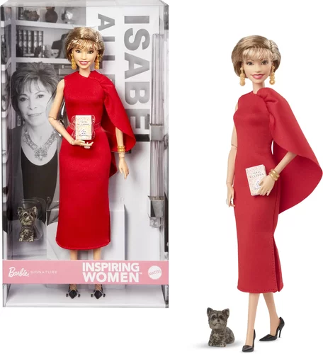 美国正版Barbie Isabel Allende 励志女性伊莎贝尔阿连德芭比娃娃