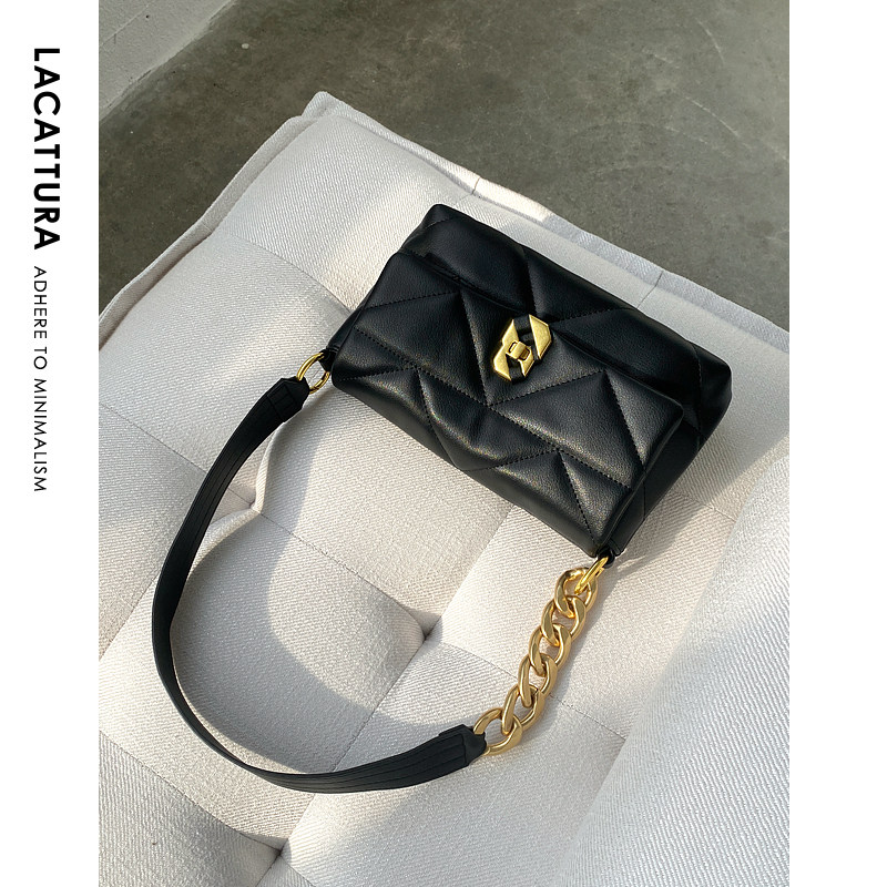 菱格链条腋下包高级质感包包2026春夏新款真皮百搭单肩包斜挎包女,箱包皮具/热销女包/男包,通用款女包,淘宝优惠券,粉丝福利购,淘宝优惠卷