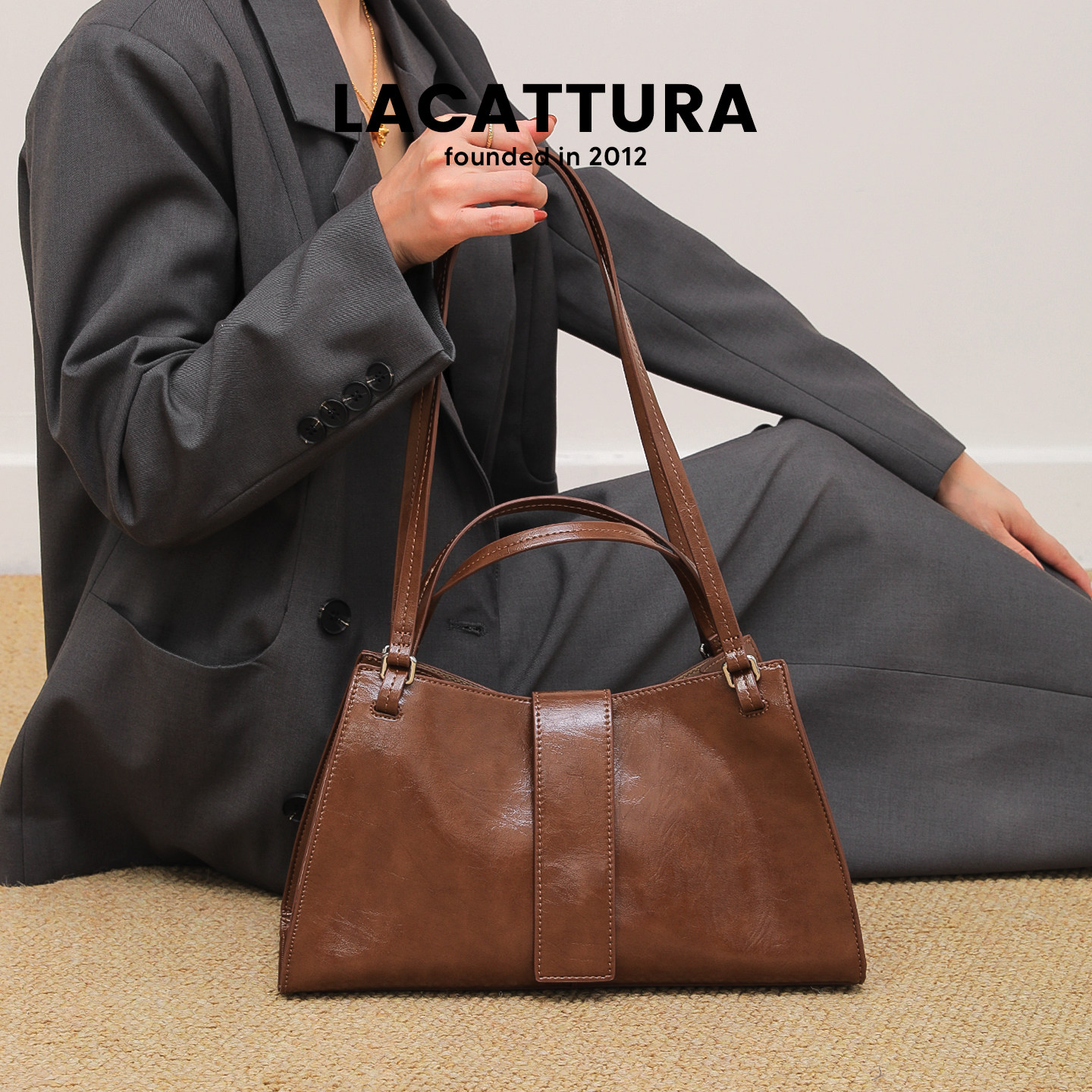 2025新款秋小众设计通勤手提包高级质感腋下包包女时尚百搭单肩包,箱包皮具/热销女包/男包,通用款女包,淘宝优惠券,粉丝福利购,淘宝优惠卷