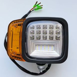 新源远山鑫豪海华晋工轮式挖掘机LED转向组合灯 龙工压路转向大灯