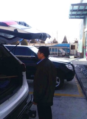 适用于江铃驭胜S350 N352后备箱加长增高液压杆引擎盖自动支撑杆