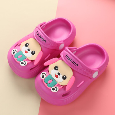 儿童拖鞋夏季女童可爱小孩公主室内软底防滑凉拖鞋宝宝洞洞鞋男童