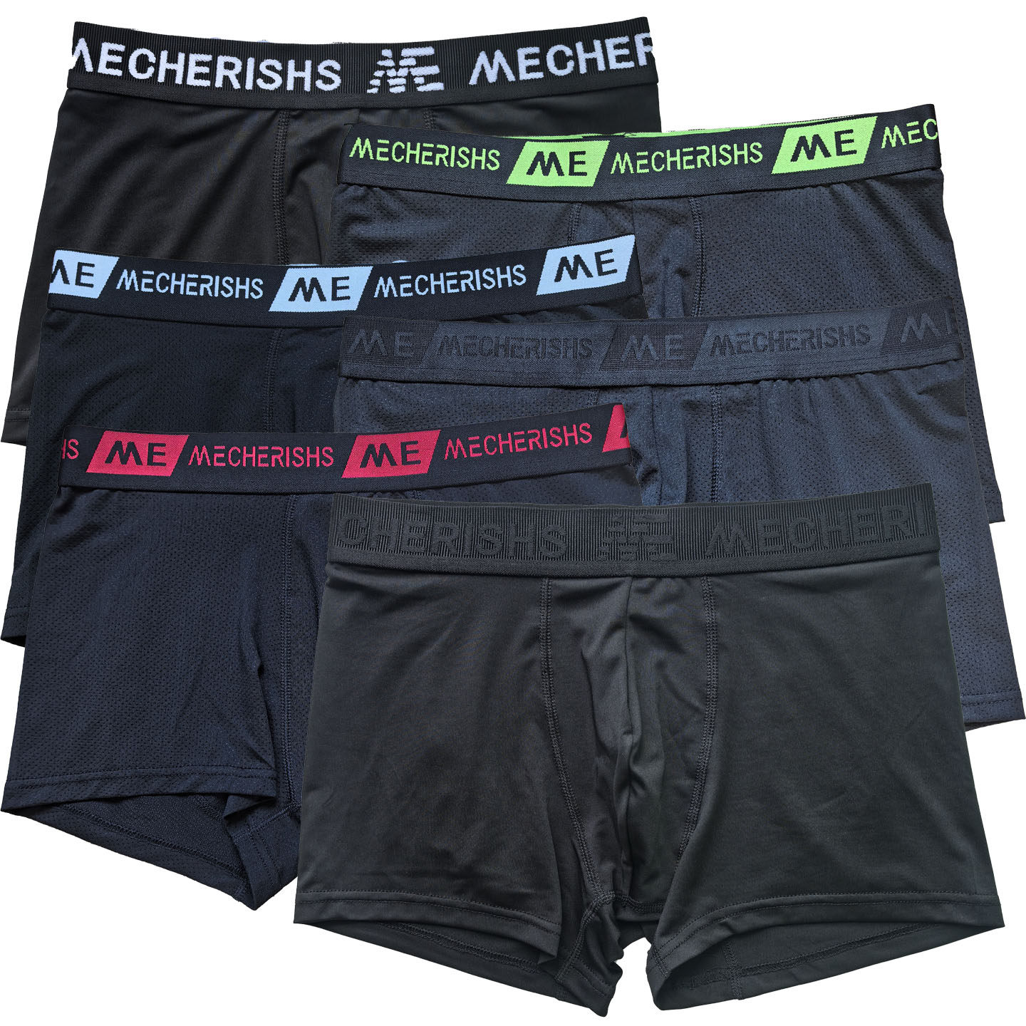 外贸男士全网眼冰丝速干四角裤防磨腿运动跑步健身透气平角内裤,女士内衣/男士内衣/家居服,男平角内裤,淘宝优惠券,粉丝福利购,淘宝优惠卷