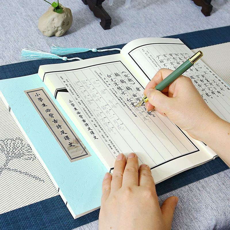 中小学生古诗词苏轼精选诗词上林赋练字帖清照临摹硬笔周生如故