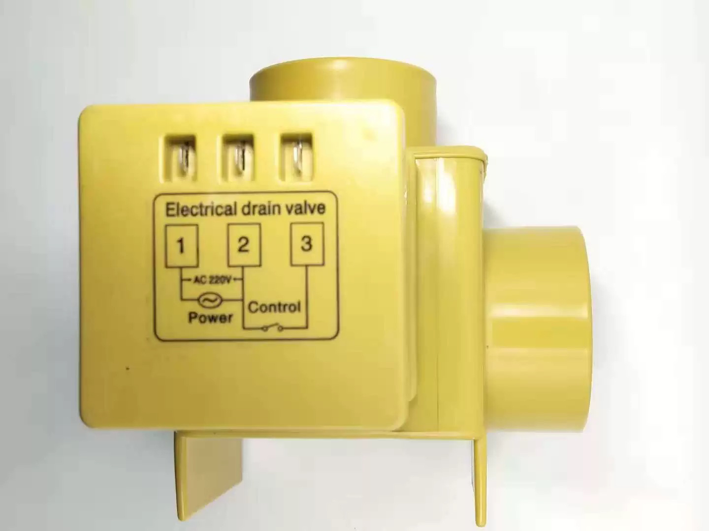 绿洲水洗机排水阀V3ED-90工业洗衣机电子塑料排水水堵阀V2ED-180