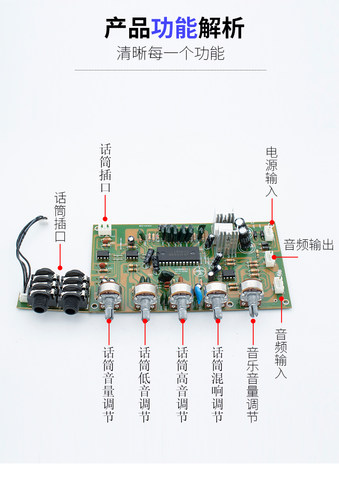 M65831前置卡拉OK混响