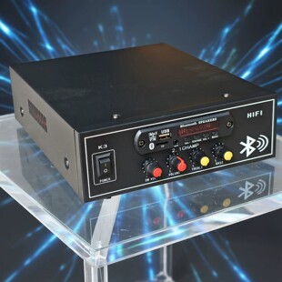 300W2.1重低音3声道功放机220V家用多功能6管大变压器大功率设备