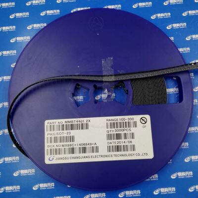 MMBT4401 SOT-23贴片 NPN三极管 丝印2X 长电 (50只)