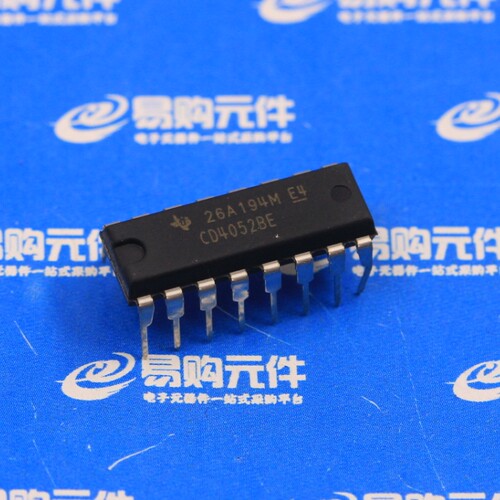 CD4052BE 直插DIP-16 TI原装进口（1个）