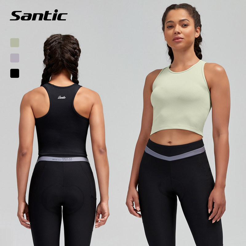 Santic森地客骑行打底排汗衫女士秋冬抓绒速干背心户外运动内搭,自行车/骑行装备/零配件,骑行内搭,淘宝优惠券,粉丝福利购,淘宝优惠卷