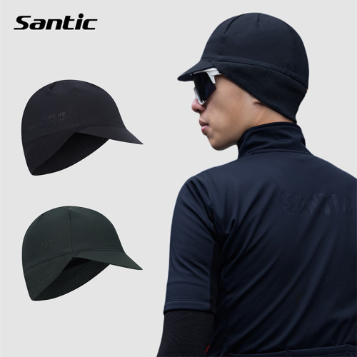 Santic森地客新品秋冬户外骑行运动帽自行车护耳保暖骑行小帽
