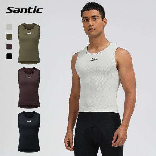 Santic森地客骑行排汗衫男