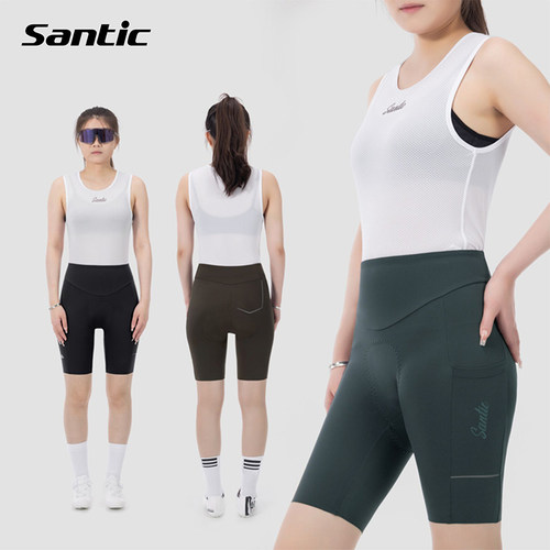 Santic森地客骑行裤女修身透气
