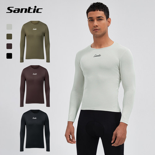 Santic森地客骑行排汗衫男