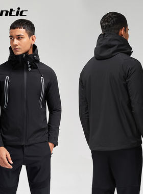 Santic森地客秋冬休闲防风外套男山地车公路户外防水骑行服装备