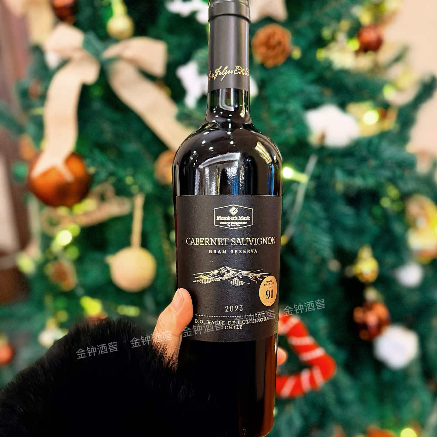 山姆智利进口特藏赤霞珠红葡萄酒sam正品750ml干红干型红酒