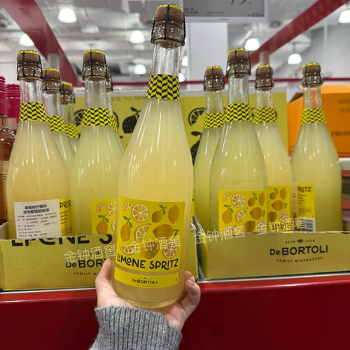德保利柠檬味起泡酒葡萄酒