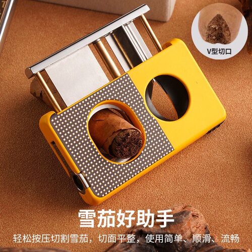 雪茄剪多功能五合一雪茄剪刀锈钢
