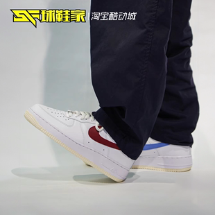 FV8105 Air 家 AF1低帮白紫男子板鞋 Nike Low 球鞋 161 Force