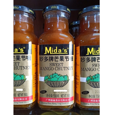 妙多包邮正宗牌芒果节酱印度风味