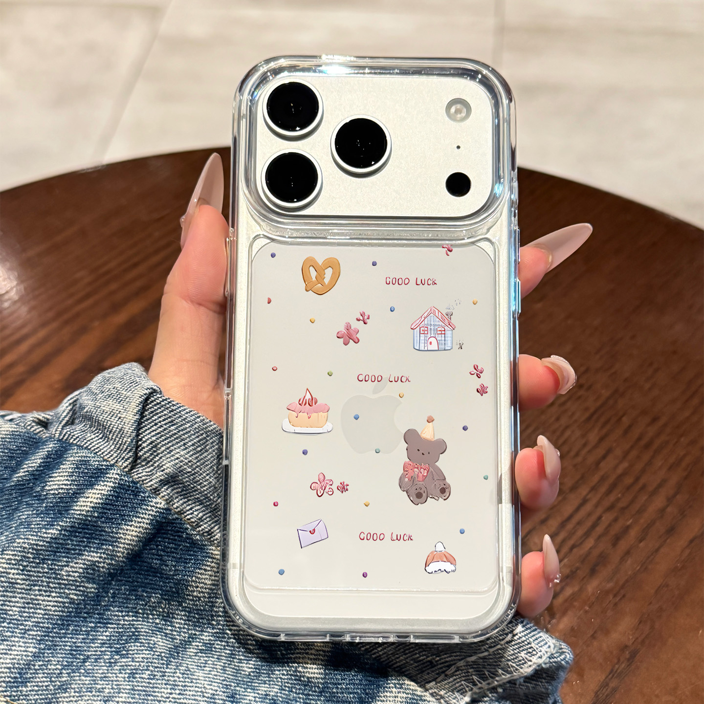 适用于苹果手机壳快乐小熊