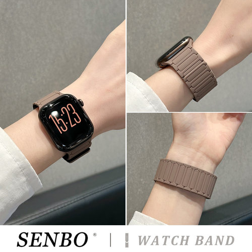 适用苹果iwatch12手表表带新款
