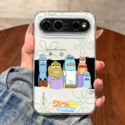 适用于华为puraxview手机壳丑鱼