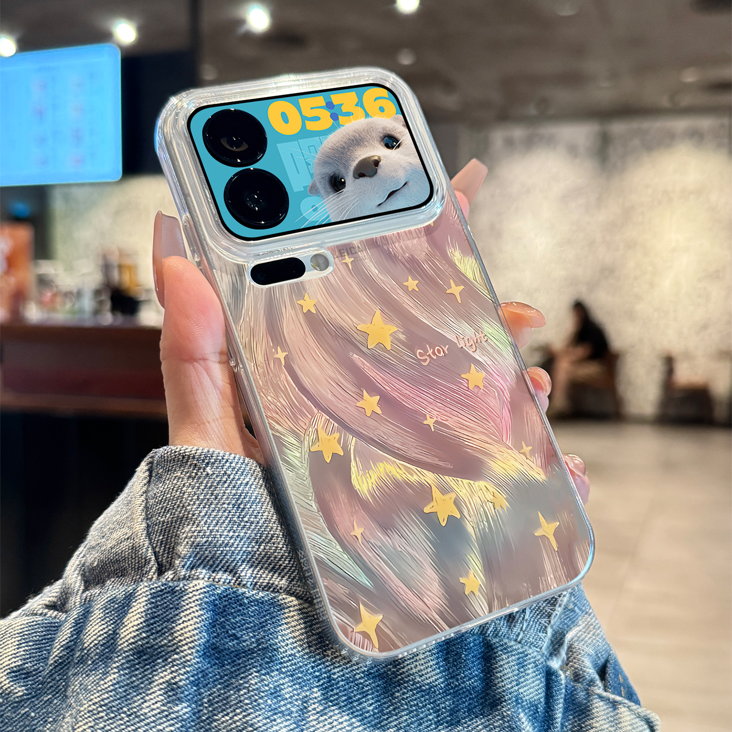 适用小米17promax流光星星手机壳