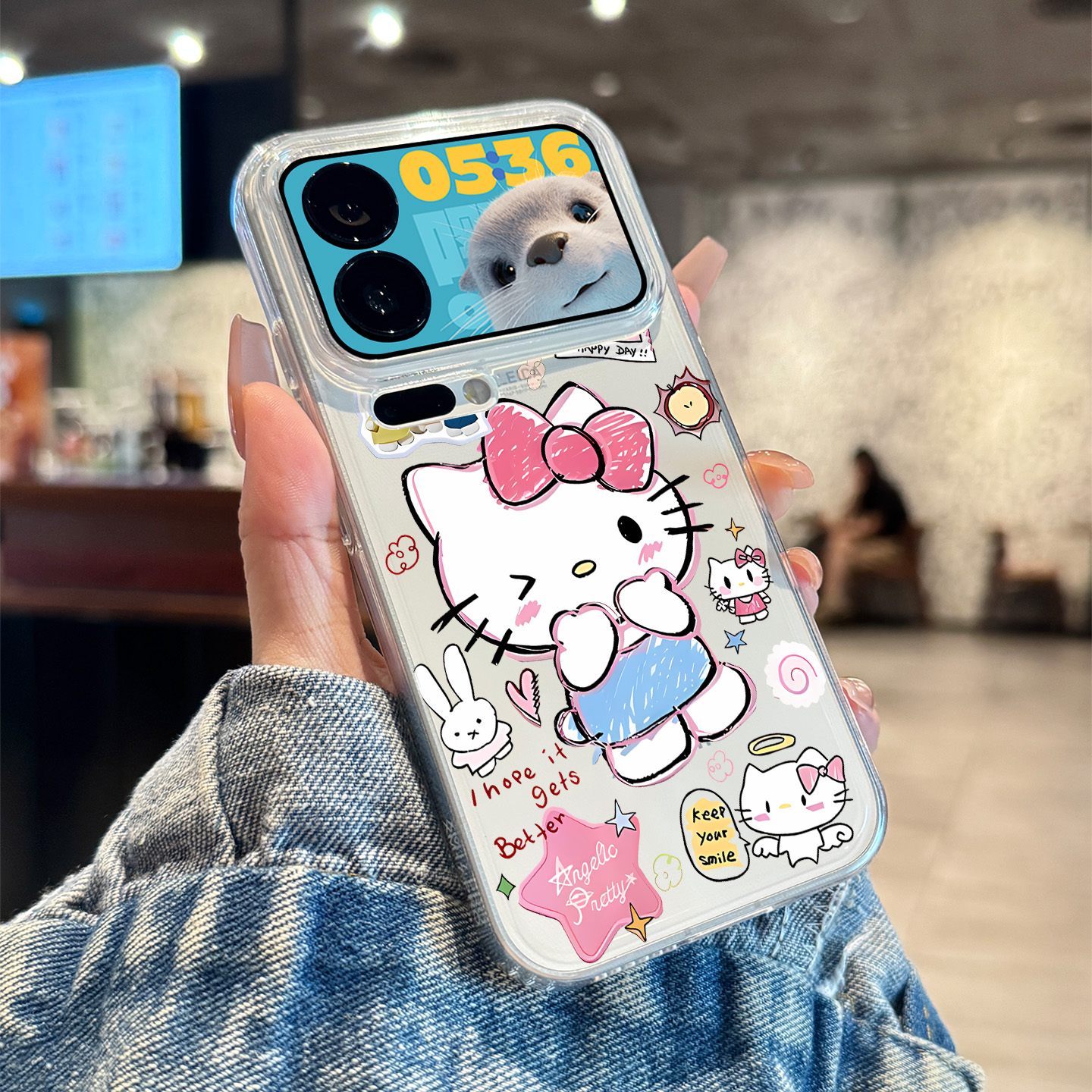 适用于小米17系列手机壳kt猫