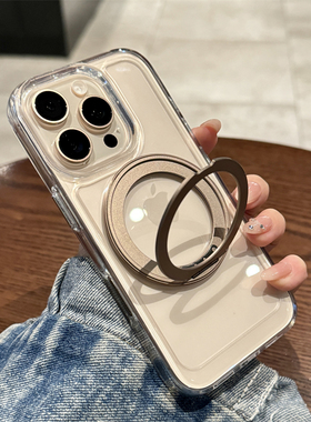 适用苹果16promax手机壳新款iphone16保护套16pro带支架plus高级感15pro全包防摔14透明pm硅胶13简约男ip女款