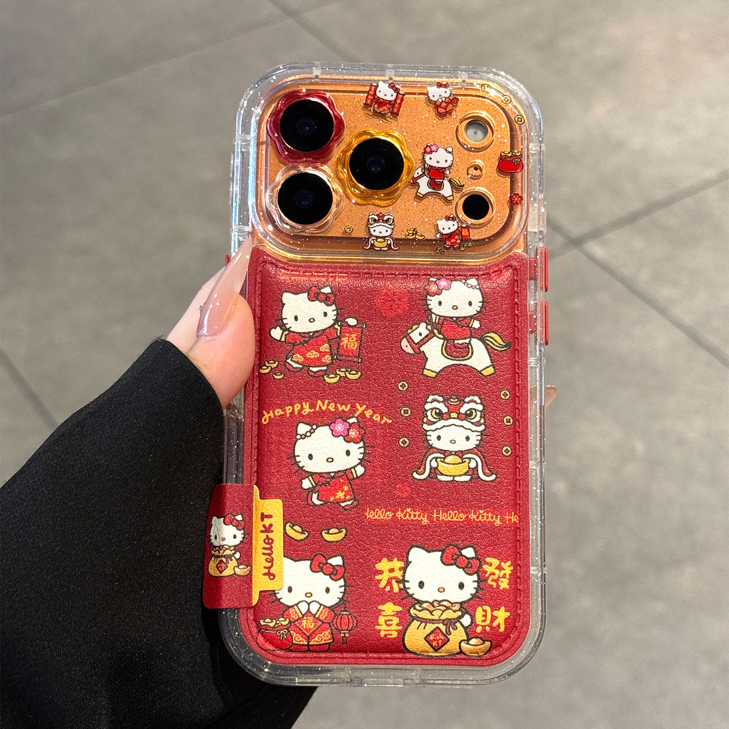 适用苹果17promax手机壳新款iphone17新年红色kt猫17pro高级感16全包防摔pm小众15硅胶14支架女款小众超火ins,3C数码配件,手机保护套/壳,淘宝优惠券,粉丝福利购,淘宝优惠卷