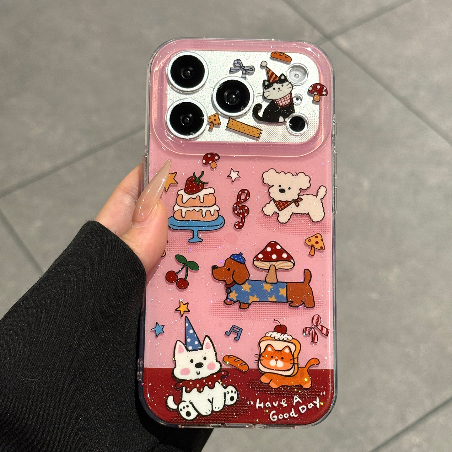 适用苹果17promax手机壳新款iPhone17蛋糕小狗17pro高级感16全包防摔15超薄硅胶14的保护套pm女款创意超火ins,3C数码配件,手机保护套/壳,淘宝优惠券,粉丝福利购,淘宝优惠卷