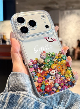 适用苹果17promax手机壳新款iPhone17pro卡通可爱17高级感16透明15女款14高级感ip硅胶13全包12防摔小众超火