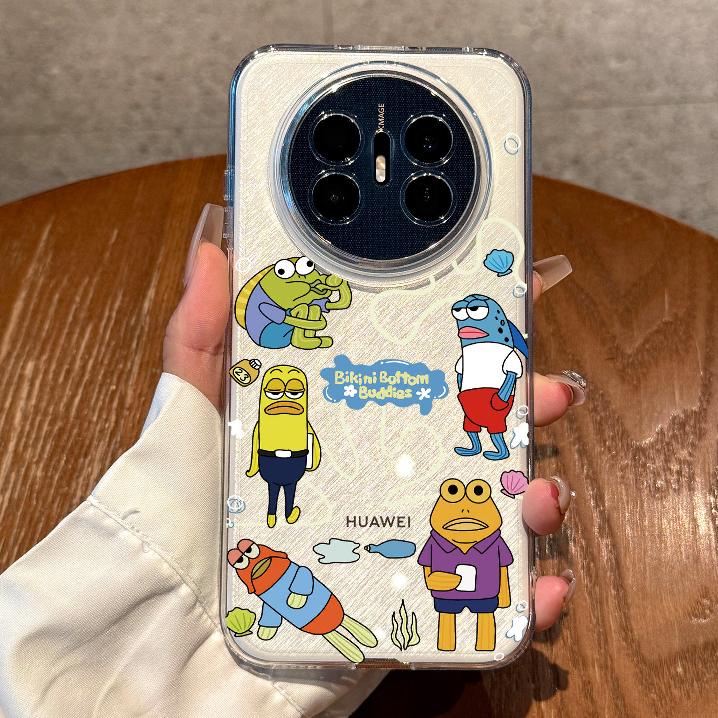 适用于华为mate70air手机壳新款mate70pro高级感mate60pro全包防摔pro+透明mate70可爱比奇堡小丑鱼mt男女pro,3C数码配件,手机保护套/壳,淘宝优惠券,粉丝福利购,淘宝优惠卷