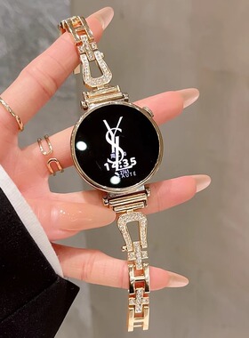 适用华为gt4表带GT6/5新款gt3智能手表watch5/4/3pro费德扣pro金属女款gt2高级时尚41mm荣耀magic春夏天gs女