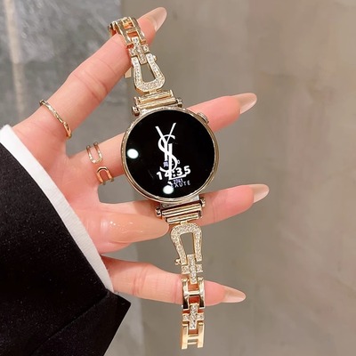 senbo/圣铂华为金属费德扣表带