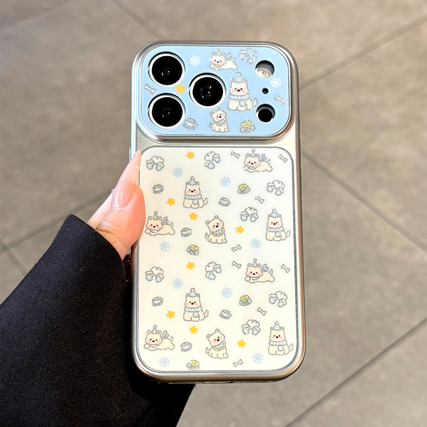 适用苹果17promax手机壳新款雪花西高地iPhone17高级感17pro全包防摔16秋冬外壳15超薄硅胶14女款pm可爱创意,3C数码配件,手机保护套/壳,淘宝优惠券,粉丝福利购,淘宝优惠卷