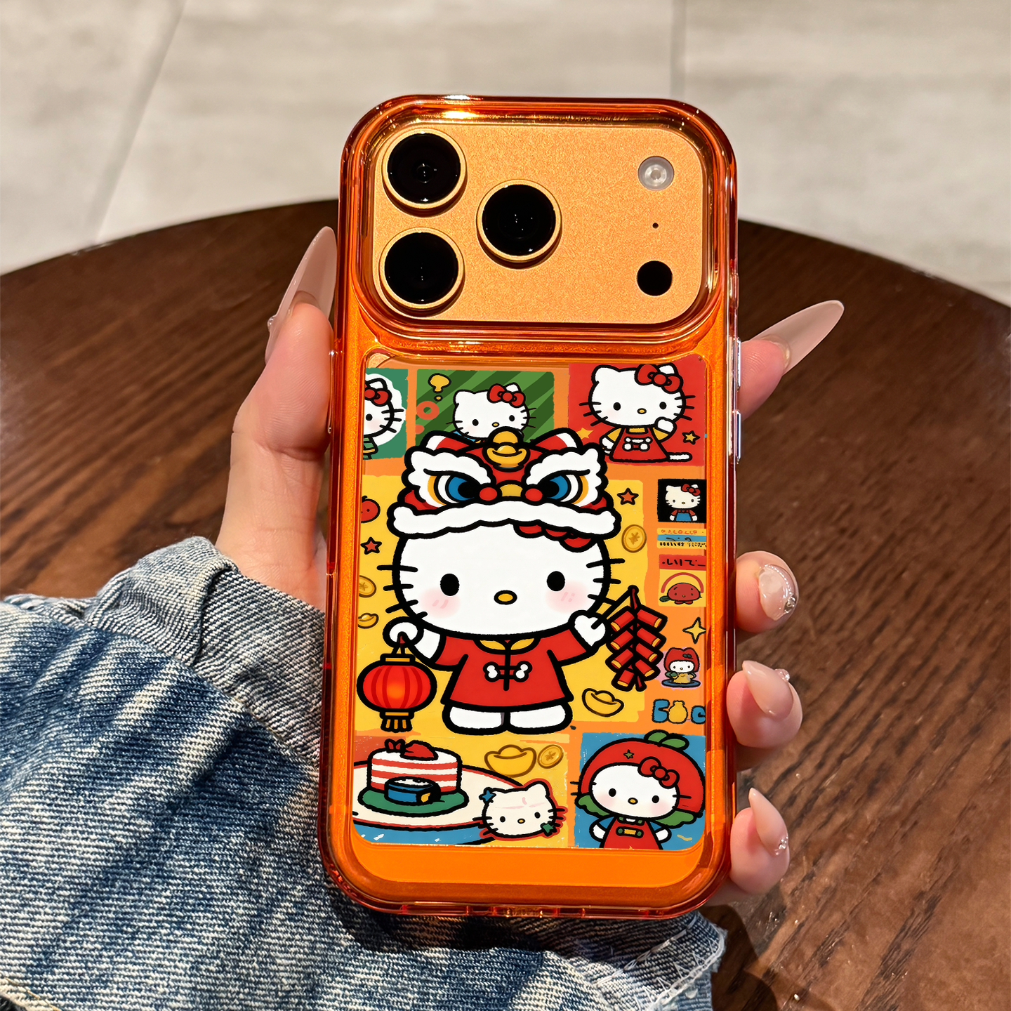 适用苹果17promax新年kt猫手机壳