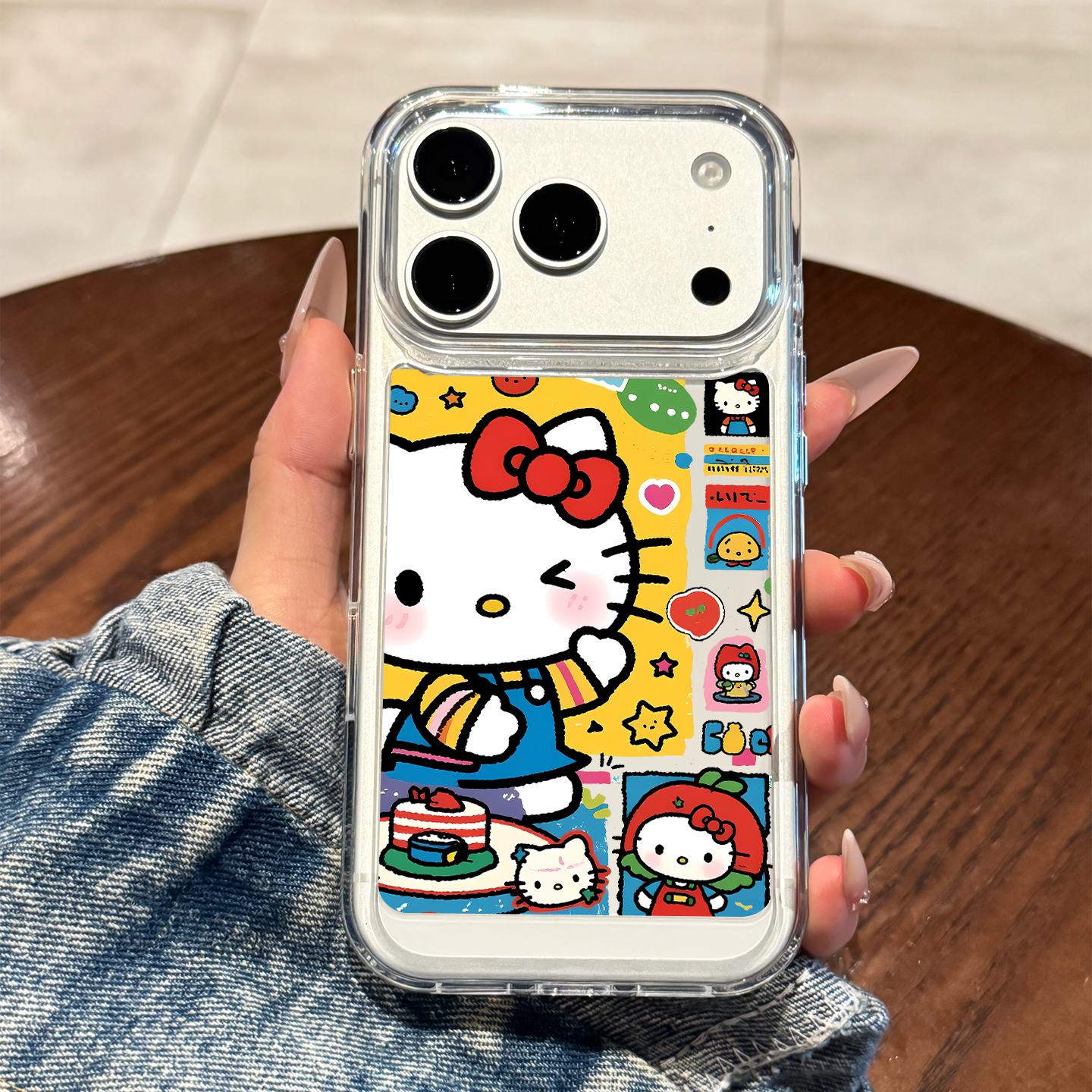 适用苹果17promax创意蛋糕kt猫