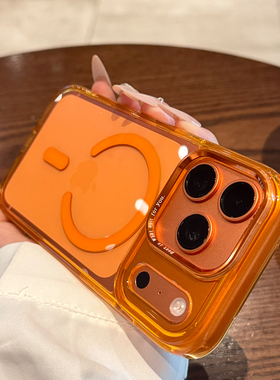 适用苹果17promax手机壳新款iPhone17磁吸17pro高级感16全包镜头15防摔14透明13硅胶plus的男女款air简约好看