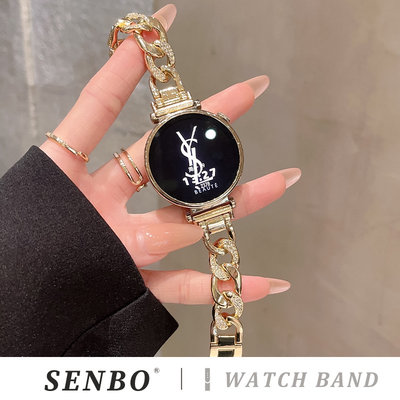 senbo/圣铂华为牛仔链拼钻表带