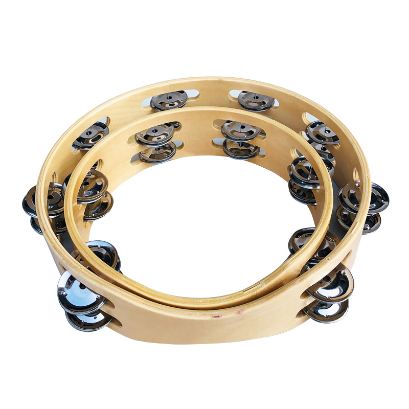 orff幼儿园乐器木质铃圈