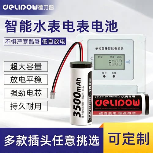 德力普智能水表电池水表电表专用