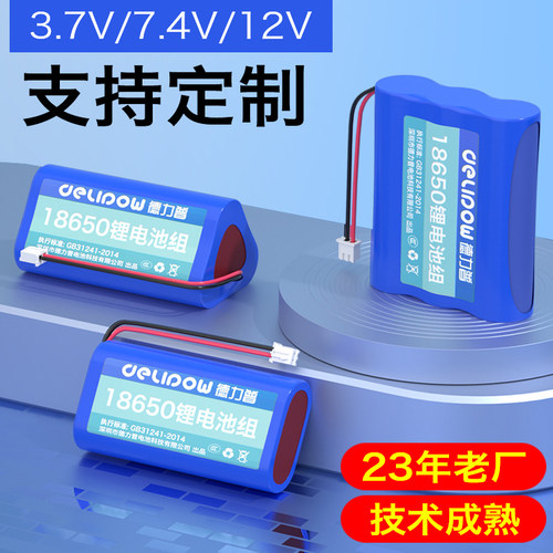 德力普遥控车太阳能夜钓灯电池组