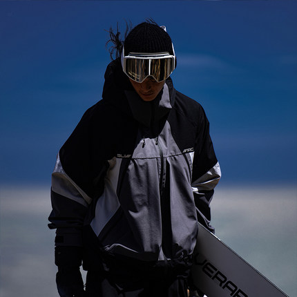 SILVERARC 滑雪服套装女款情侣单板美式宽松防水保暖滑雪衣裤男款