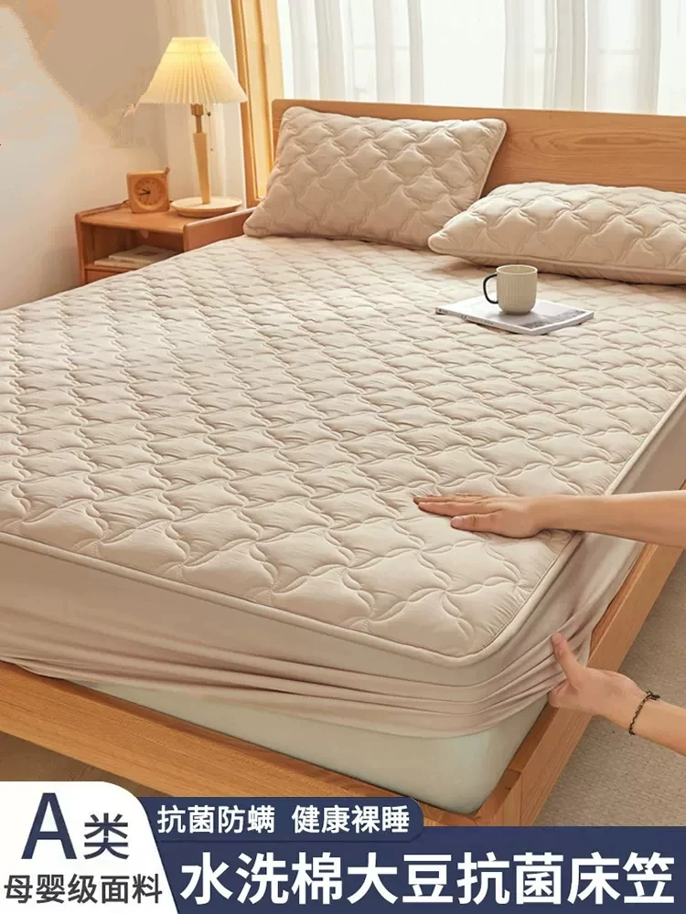 Sheet, quilted mattress, protective cover, bedspread, increased thickness