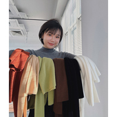 高领百搭打底衫 天衣无缝 冬季 半高领 一线成衣 60支精纺扬子羊毛